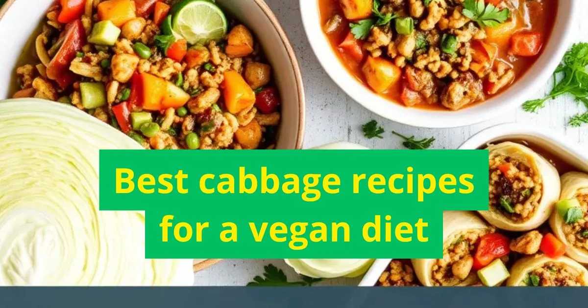 Cabbage recipes for a vegan diet